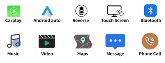 Preview: CarPlay Display Mercedes NTG 4 10,25 Zoll